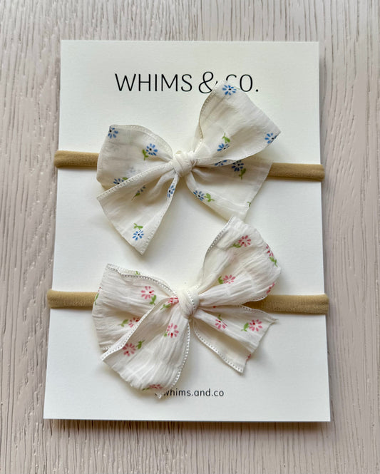 Meadow Bloom Nylon Headbands