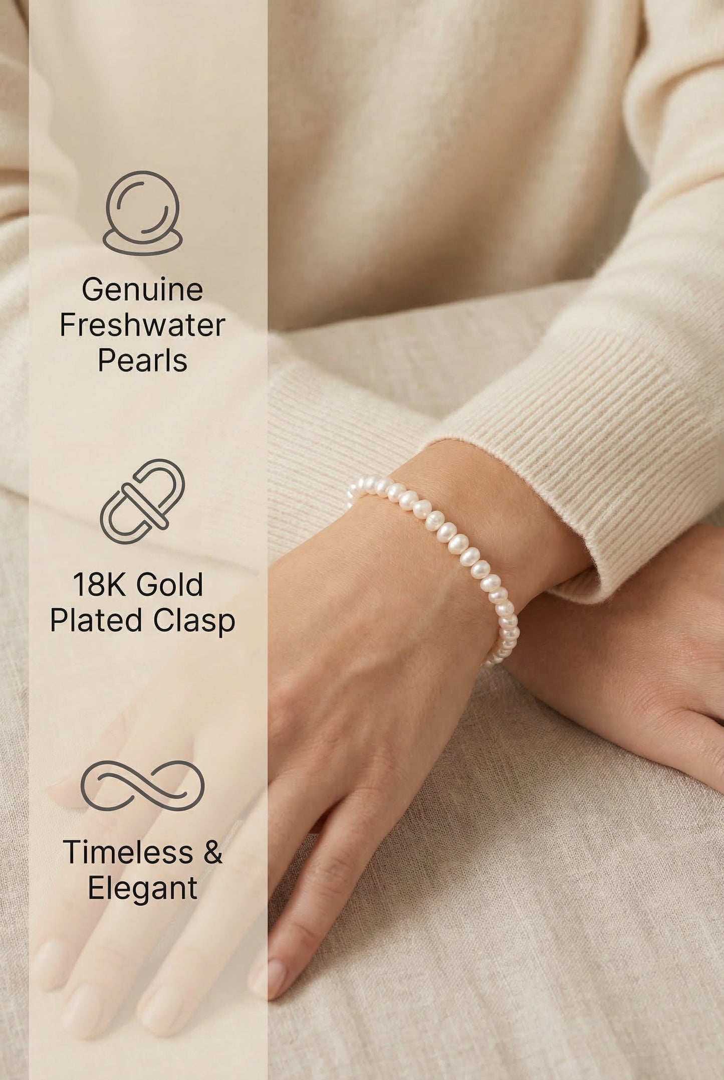 Freshwater Pearl Bracelets - Mommy and Me