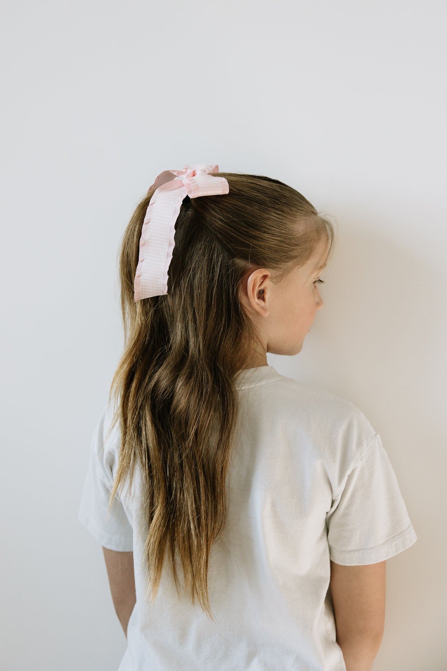 Long Houndstooth Bow