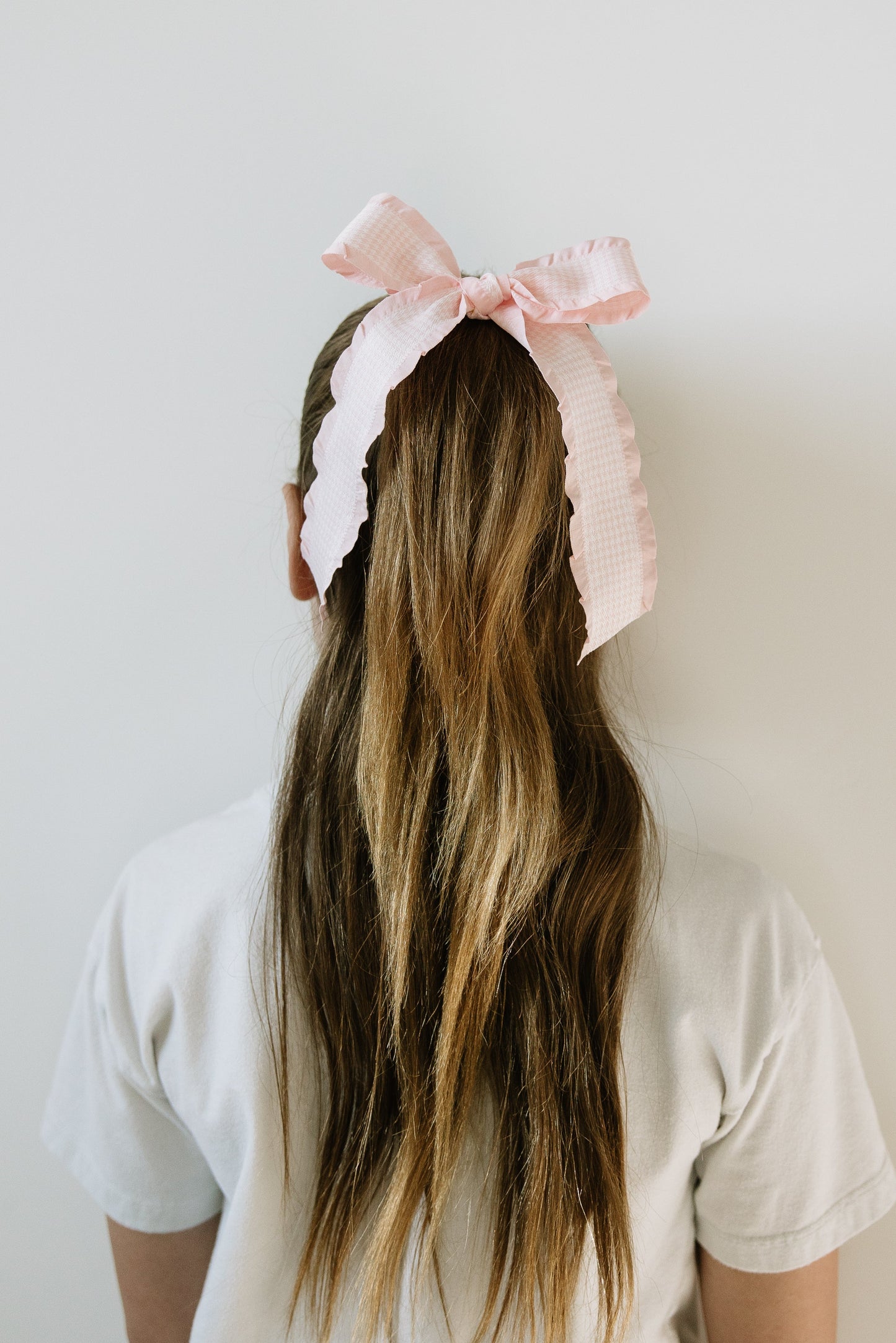 Long Houndstooth Bow