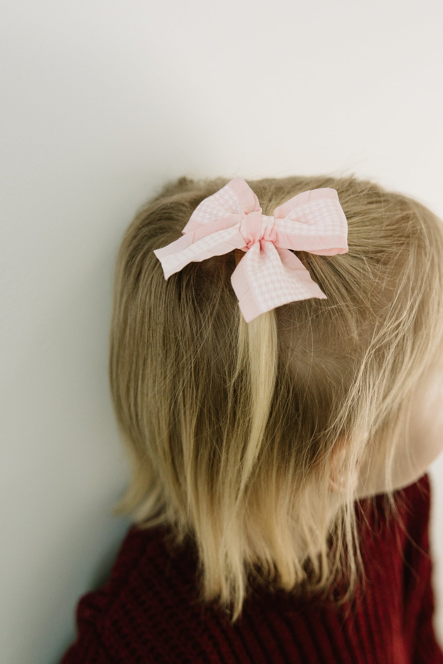 Red and pink ruffle set