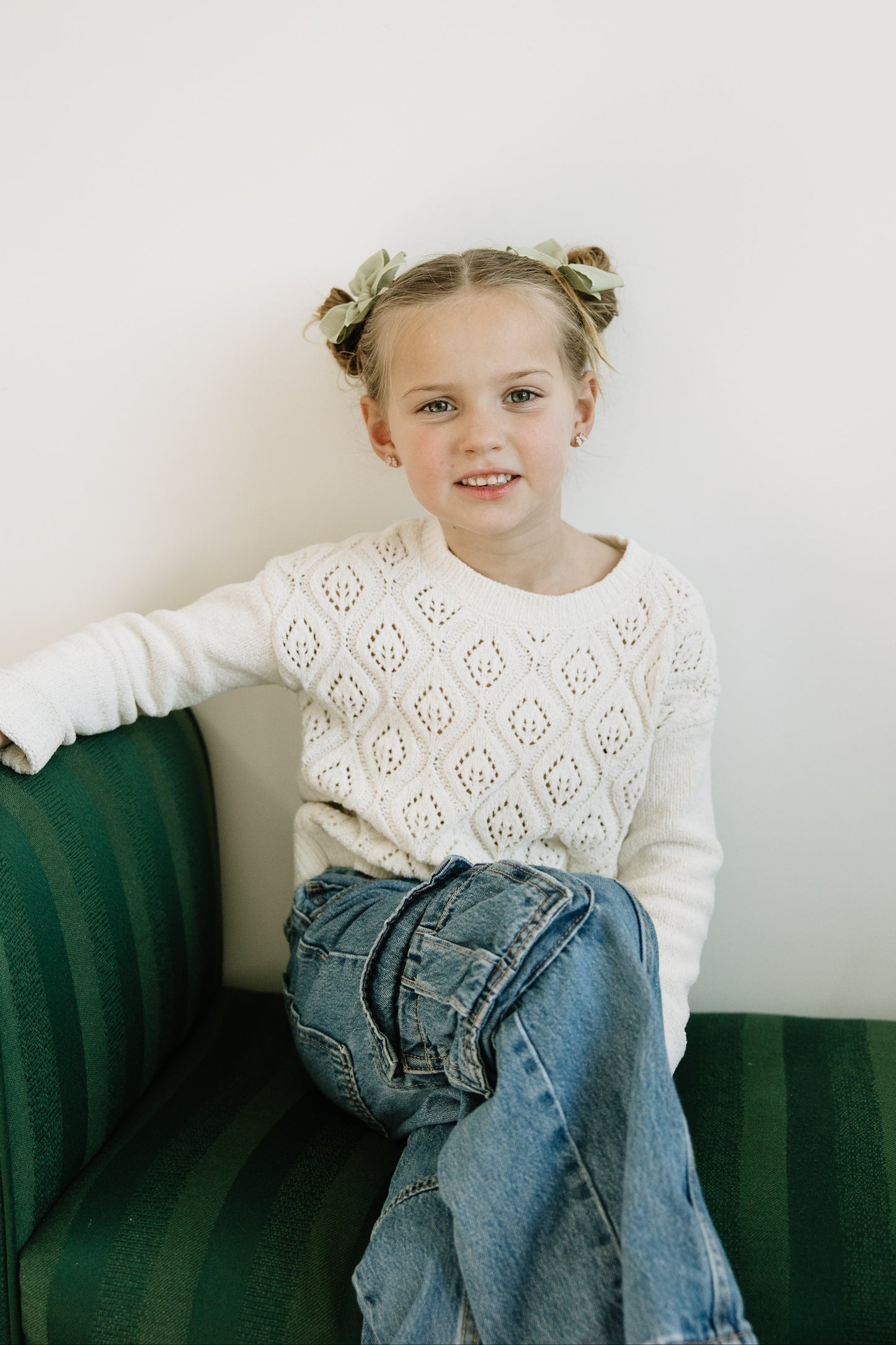 Classic Smooth Frill Pigtails