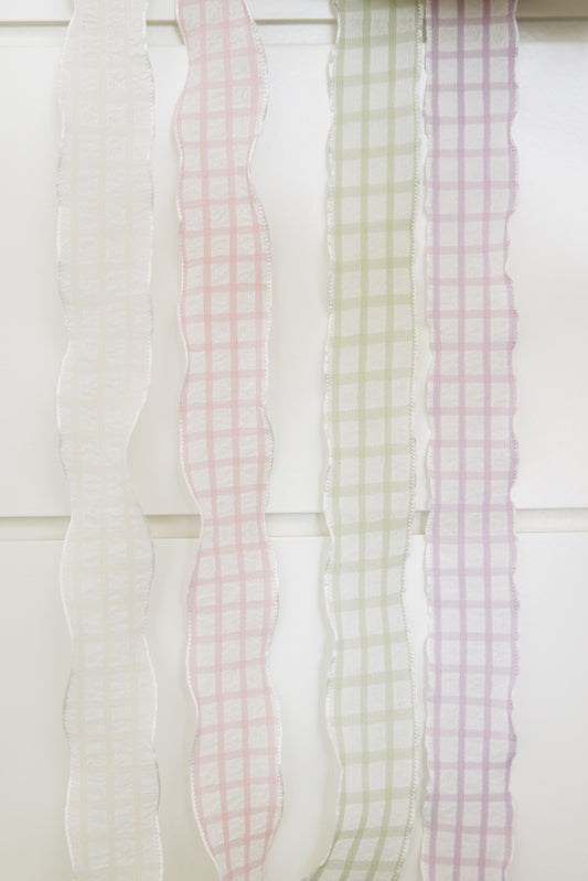 Checkered Clip Pigtails