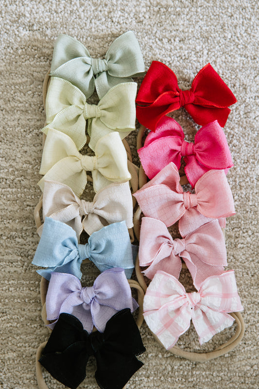 Classic Smooth Frill Nylon Headband