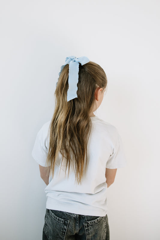 Classic Smooth Frill Long Bow