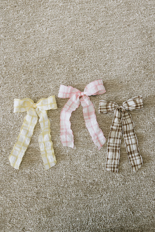 Classic Ruffled Frill Long Bow