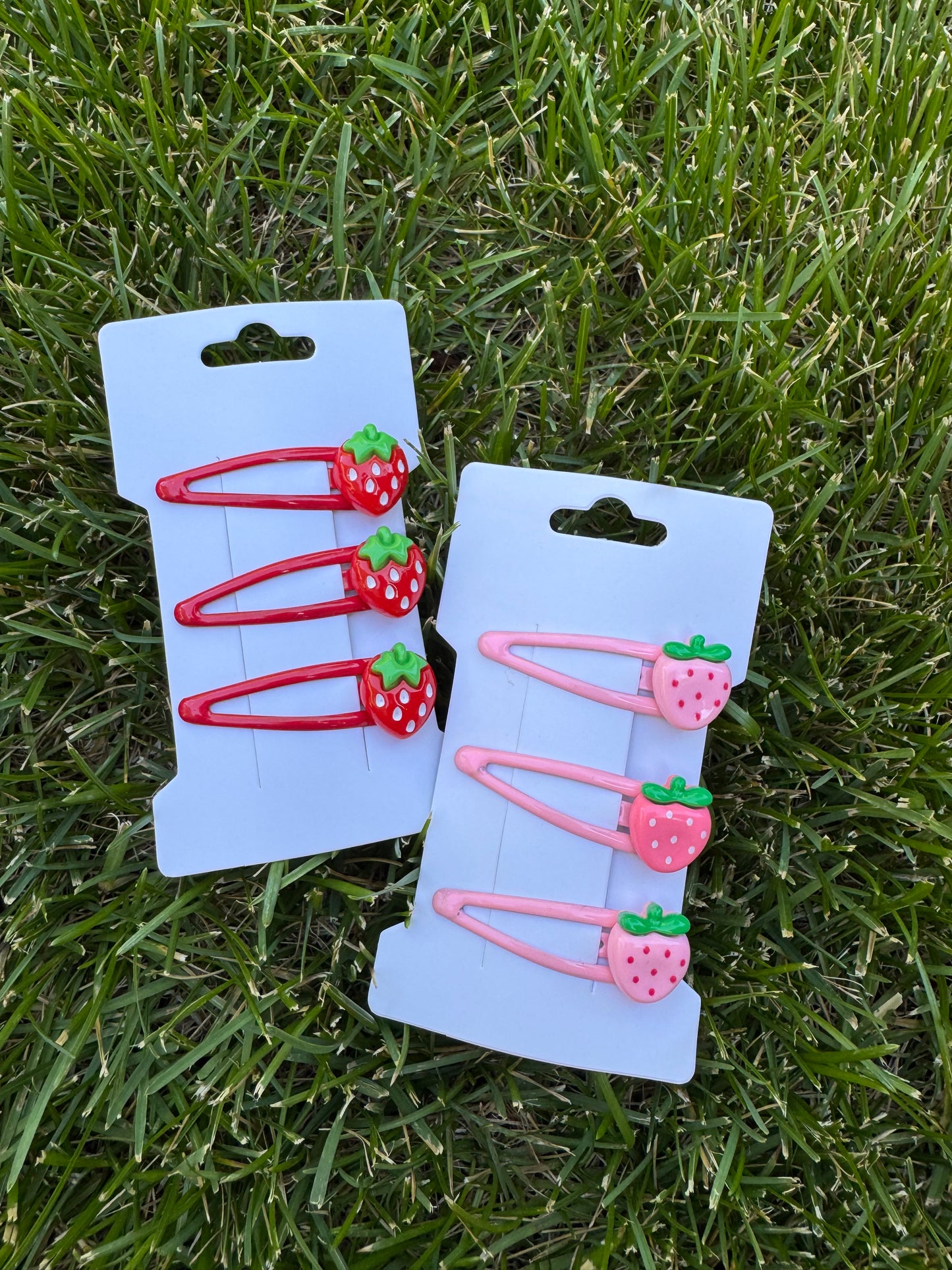 Strawberry Hair Clips