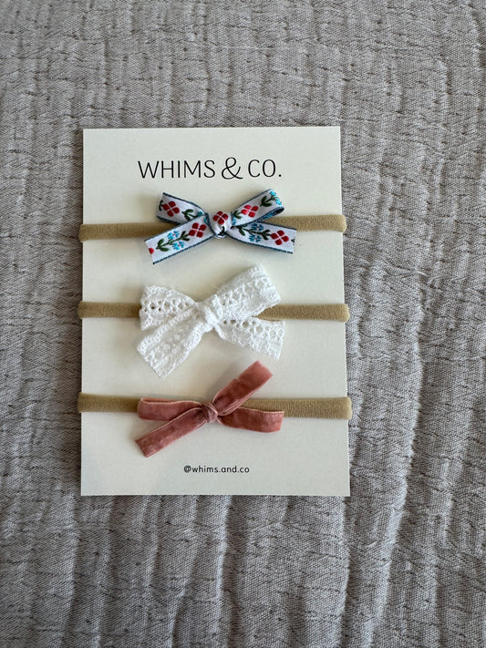 Scandinavian nylon headband set