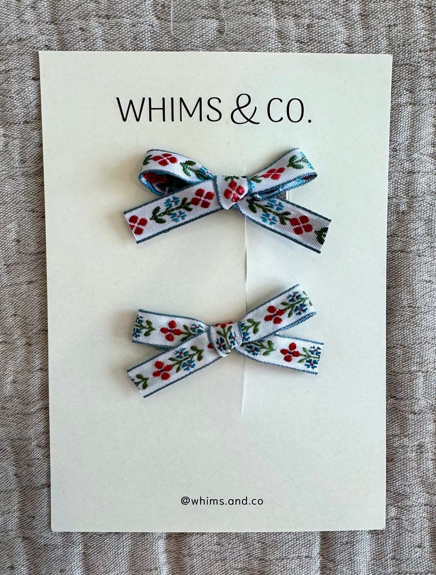 Scandinavian pigtail set