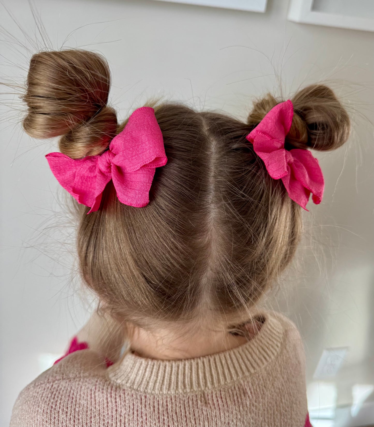 Classic Smooth Frill Pigtails