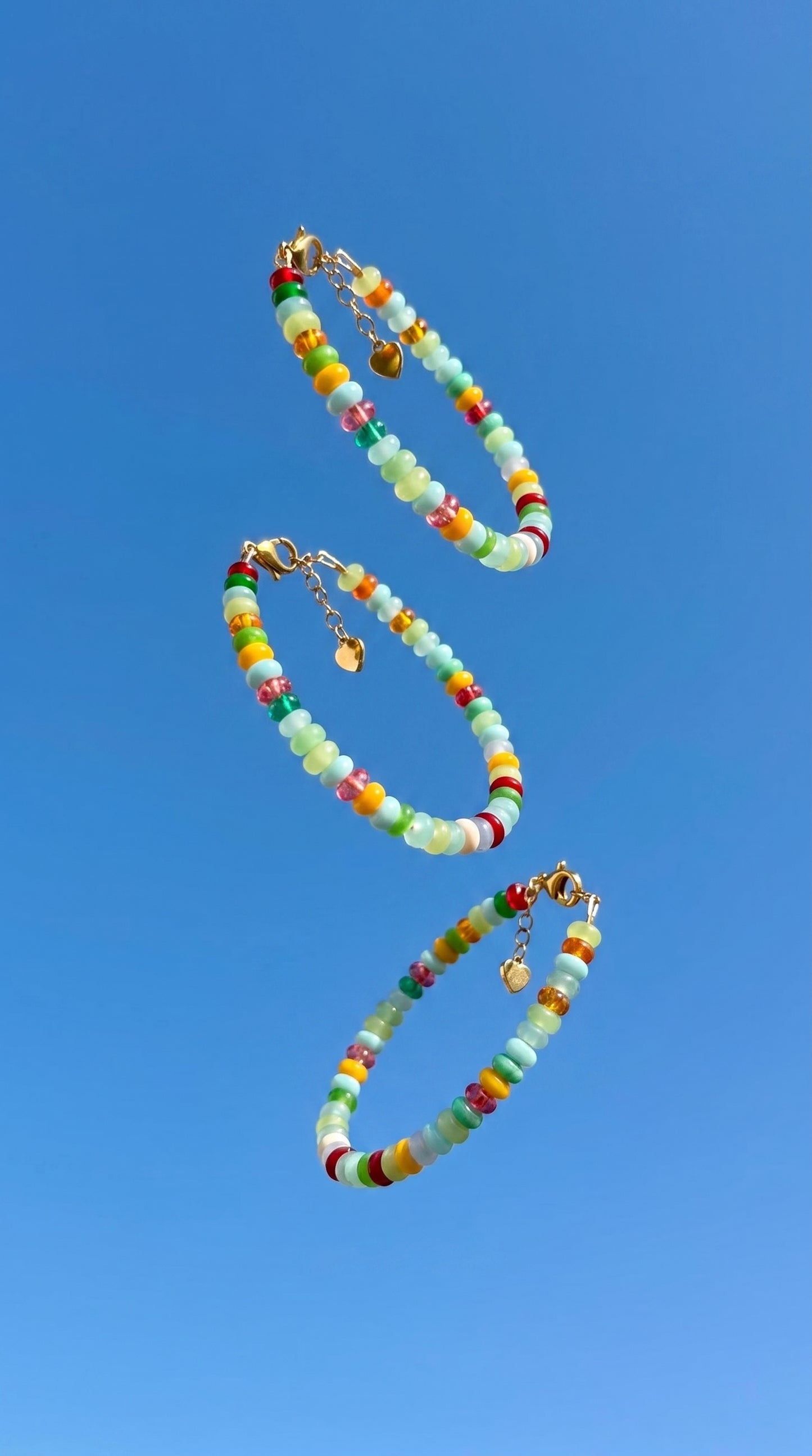 Rainbow Beaded Bracelet
